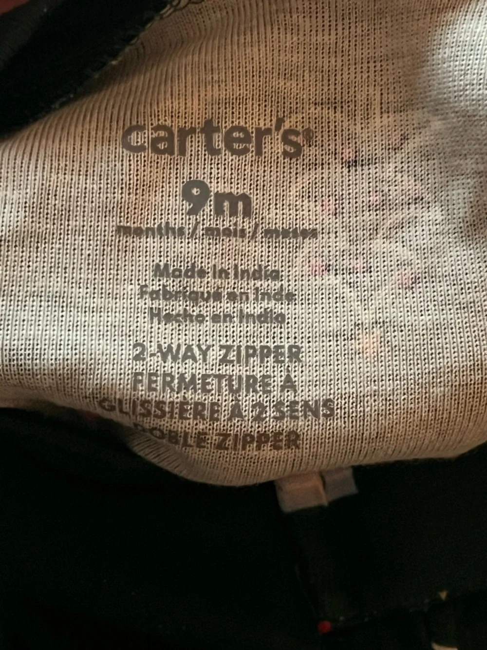 New - Carter’s Green Holiday Tree Print Footed One-Piece Sleeper